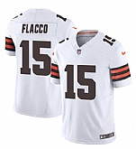 Men & Women & Youth Cleveland Browns #15 Joe Flacco White 2023 F.U.S.E. Vapor Limited Jersey,baseball caps,new era cap wholesale,wholesale hats